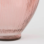 Decoratieve fles Firenza Lichtroze