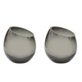 Waxinelichthouder - Moho grey (set van 2 stuks)
