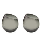 Waxinelichthouder - Moho grey (set van 2 stuks)