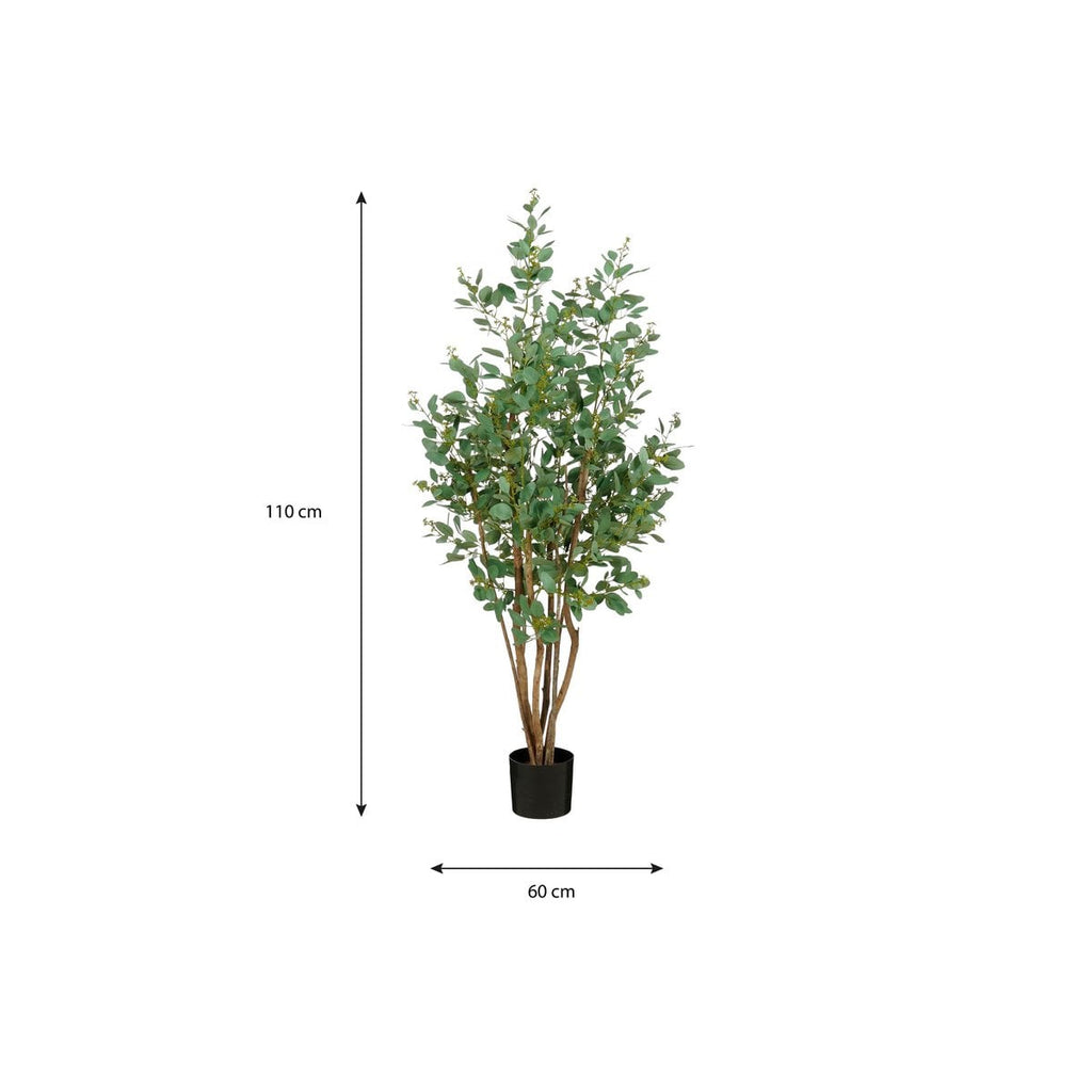 Kunstplant Populier Groen 110cm - Real Touch