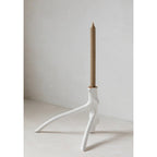 The Triple Twig Candle Holder - Wit