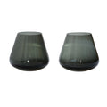 Waxinelichthouder - Tasman XS grey Ø13,5 x H12 cm (set van 2 stuks)