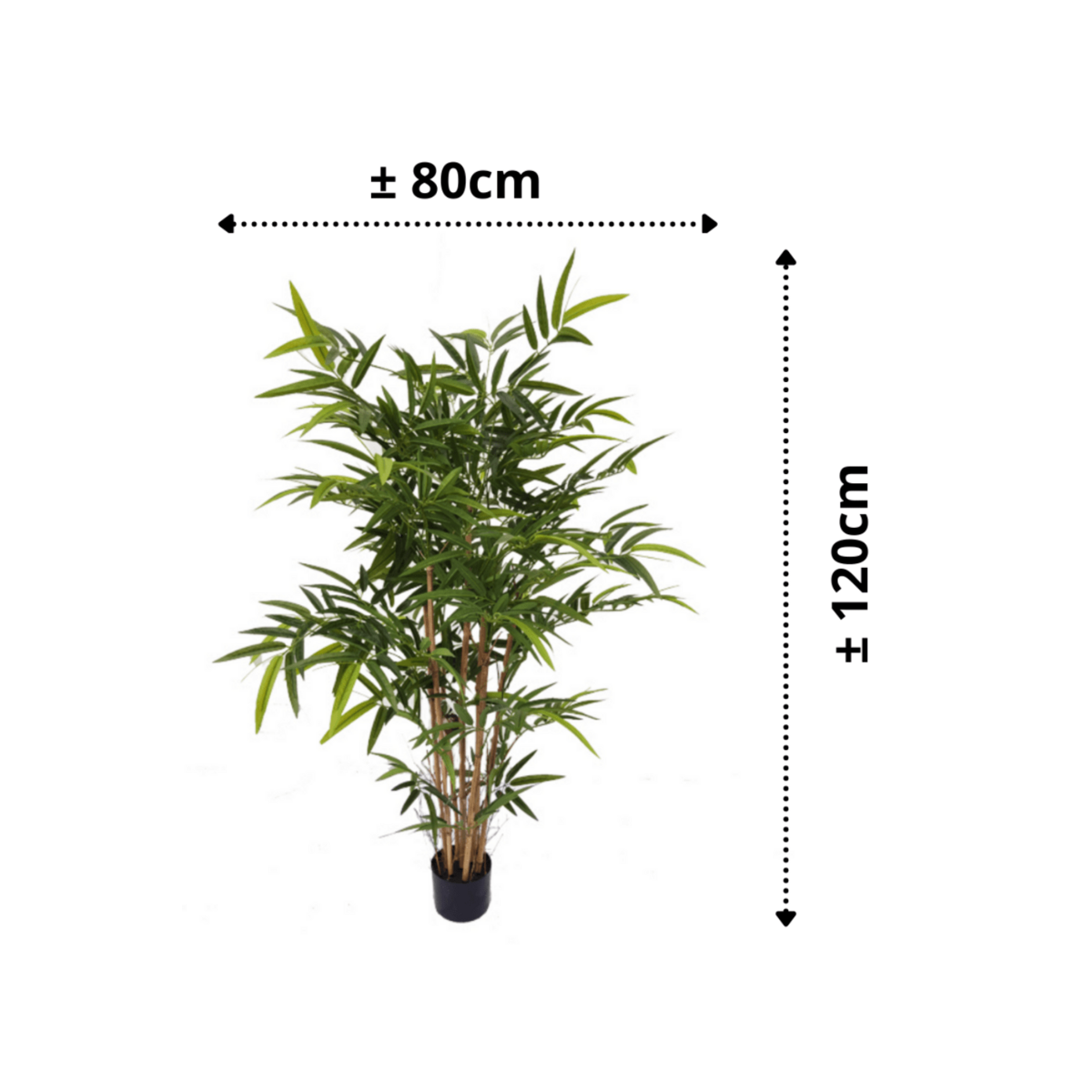 Bamboe Kunstplant 120 cm