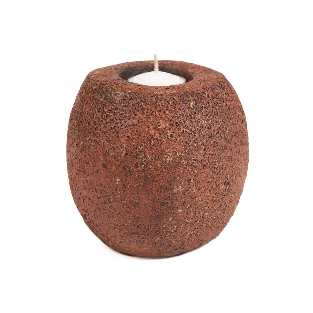 De Cavestone Kaarsenhouder - Terracotta