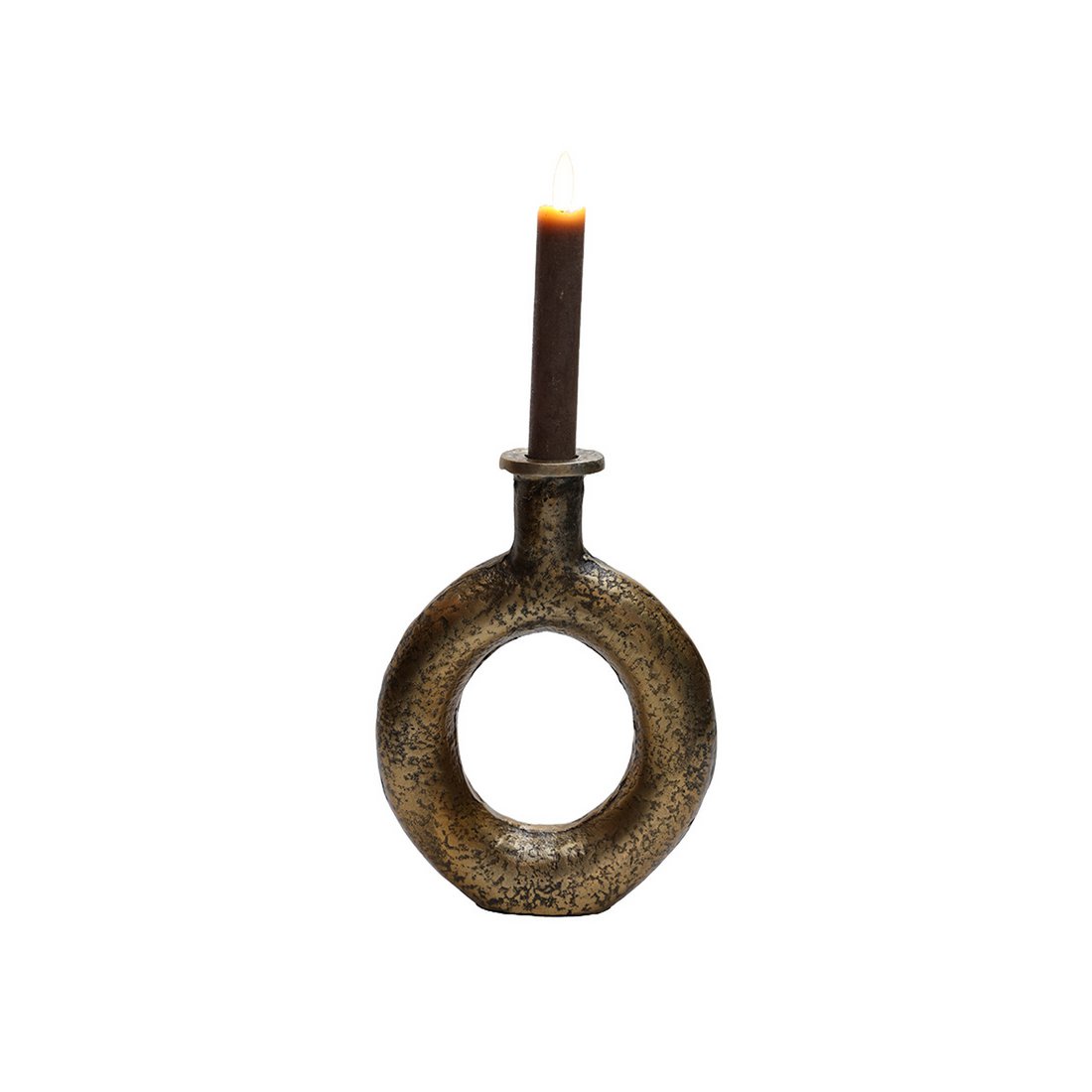 Kaarshouder - Rocha aged brass