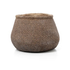 Plantenpot Faux Puff Bruin 30x40cm
