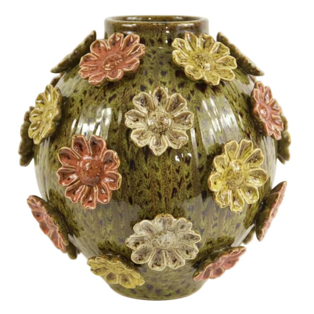 Bolvaas Flowers Groen 