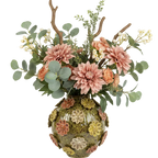 Bolvaas Flowers Groen 2