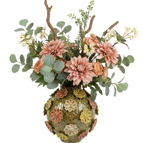 Bolvaas Flowers Groen 2