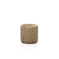 De RattanRock Plantenpot Naturel 12,5x12,5