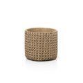 De RattanRock Plantenpot Naturel 16,5x16,5