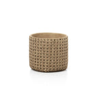 De RattanRock Plantenpot Naturel 16,5x16,5