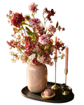 Pink Autumn Blush – Luxe herfst tafelset