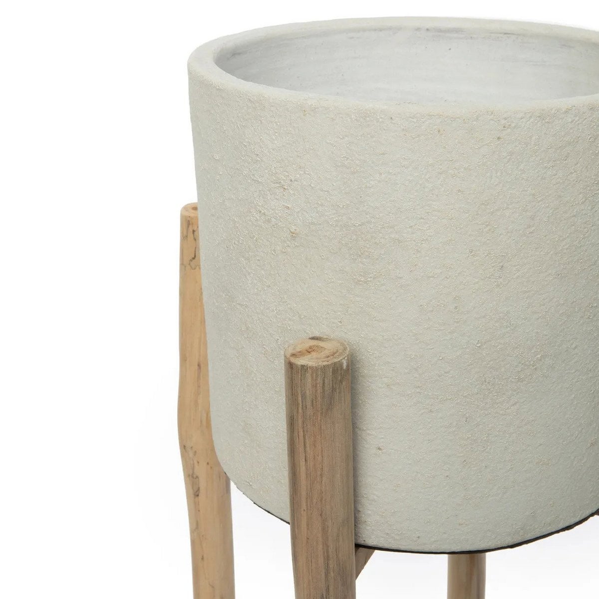 Plantenpot Bali Beton Naturel - Maat L 2