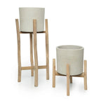 Plantenpot Bali Beton Naturel - Maat L 3