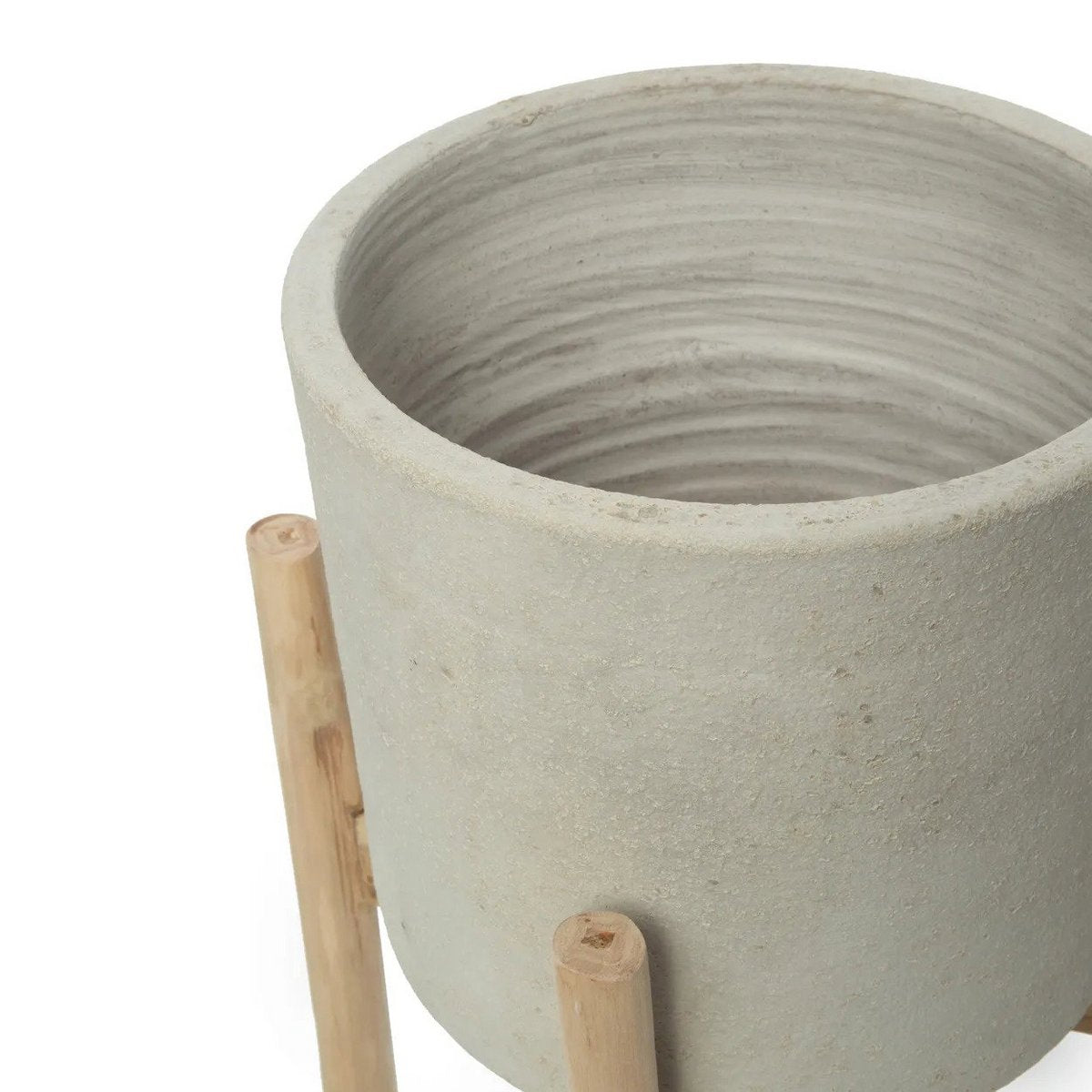 Plantenpot Bali Beton Naturel - Maat S 2
