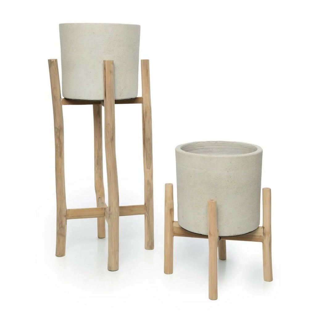 Plantenpot Bali Beton Naturel - Maat S 5