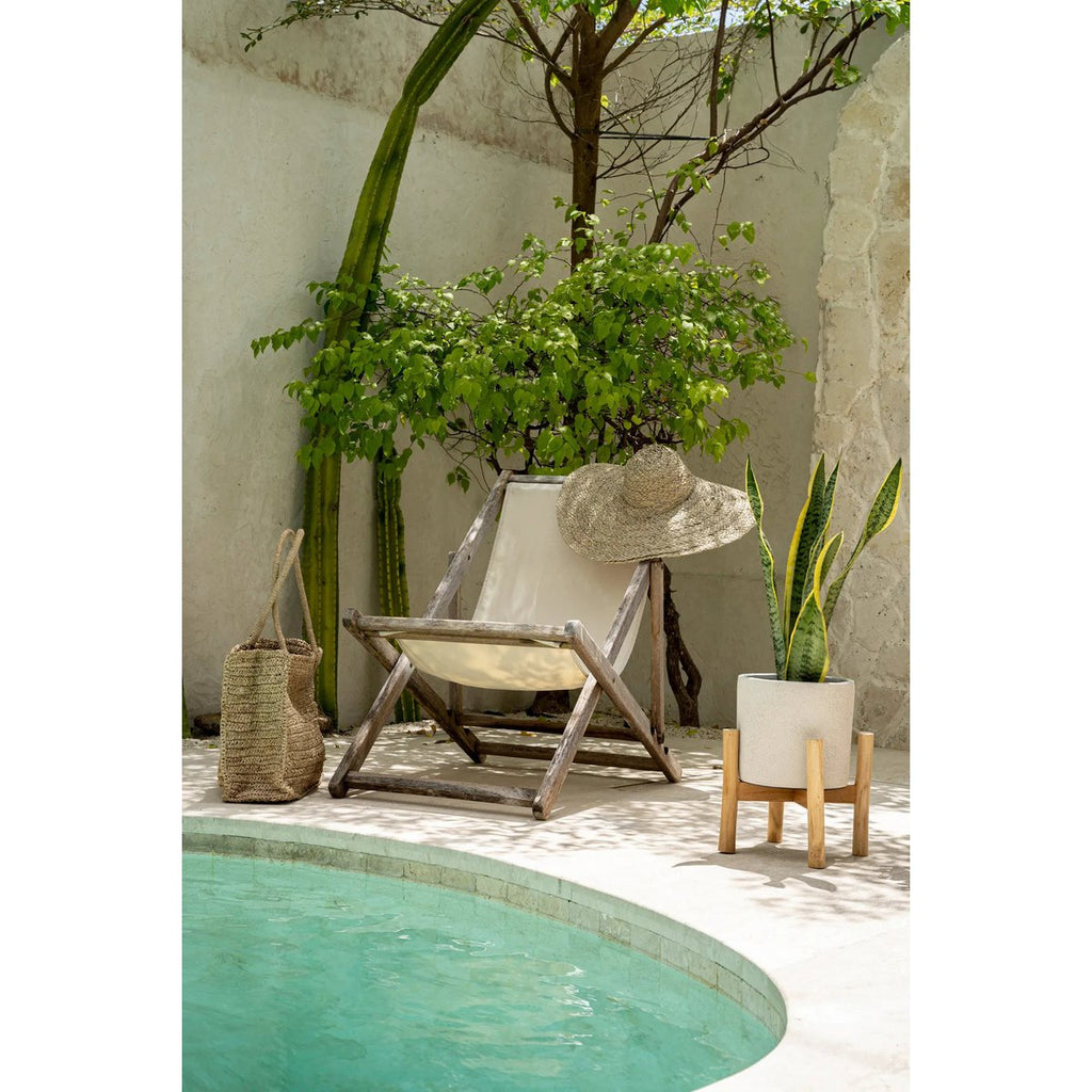Plantenpot Bali Beton Naturel - Maat S 6