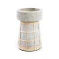 De Serene Kaarsenhouder - Beton Naturel - L