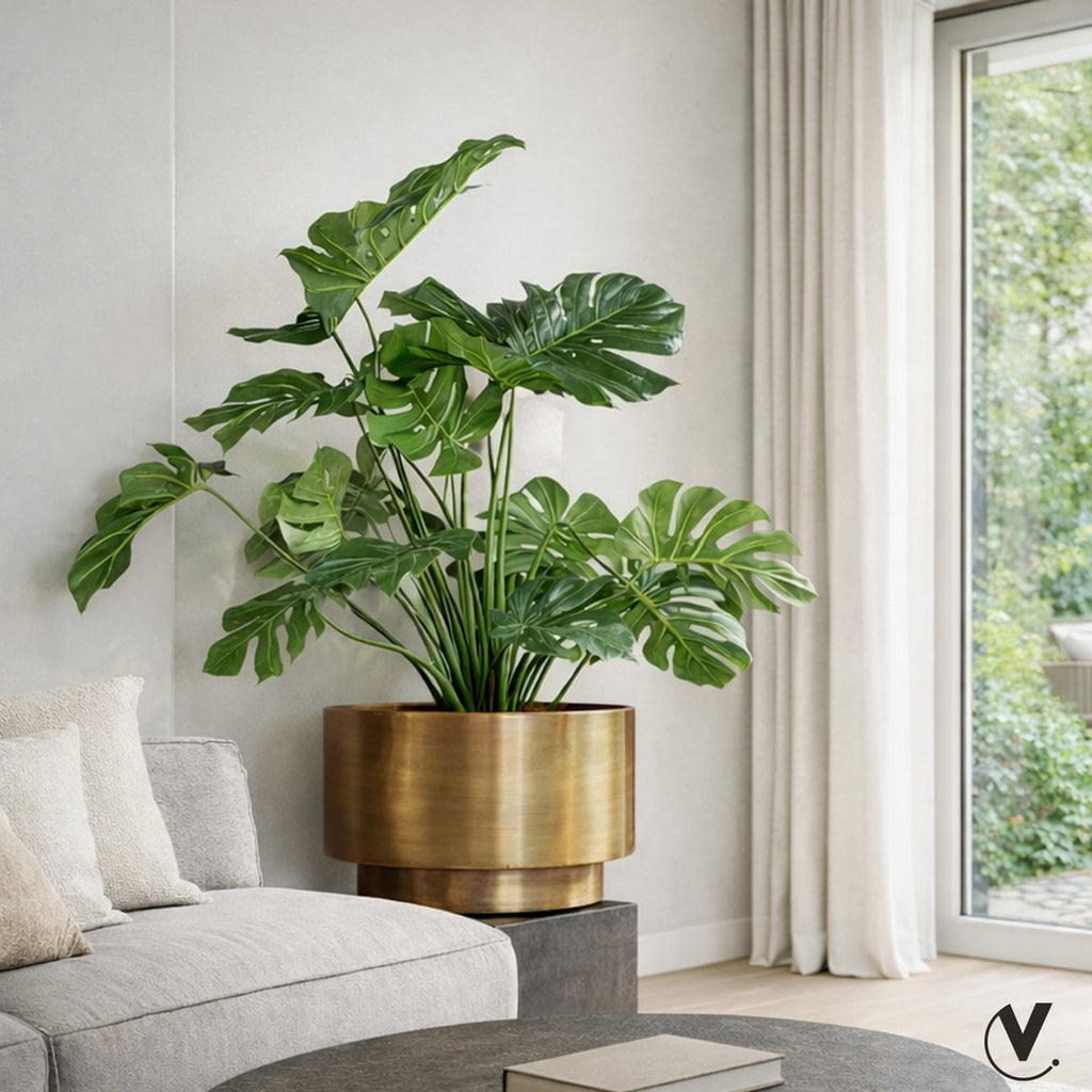 Plantenpot Norali Messing