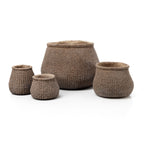 De Faux-Puff Planter - Bruin - L