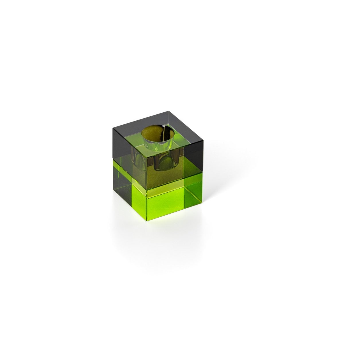 The Gem Blocks Kaarshouder - Groene Rook