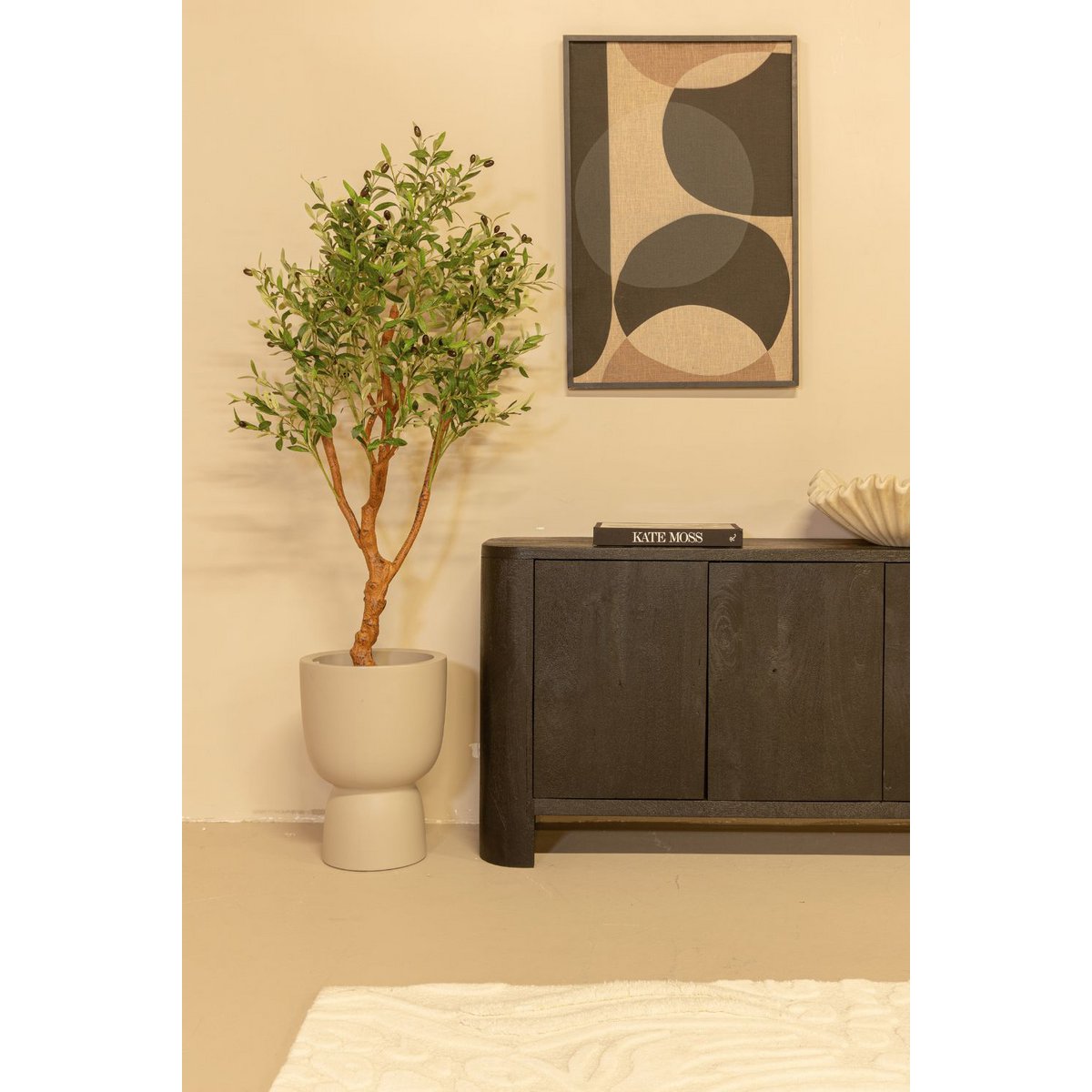 Kunst Olijfboom 150cm (lichte stam)
