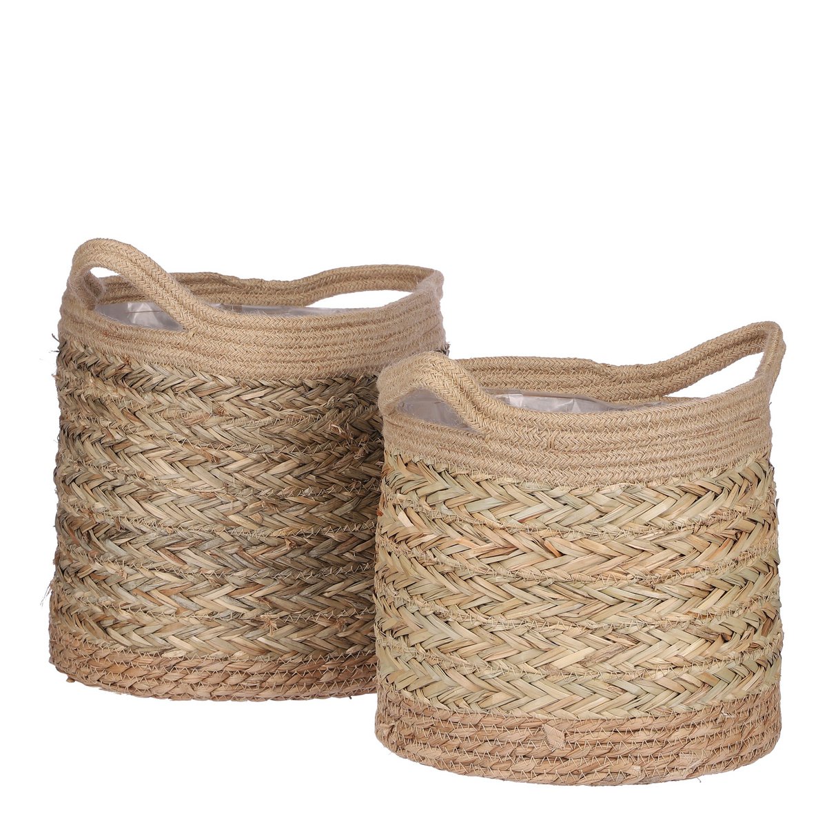 Plantenmand set Anne Lichtbruin