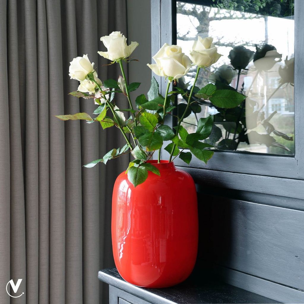 Vase Arctic Red