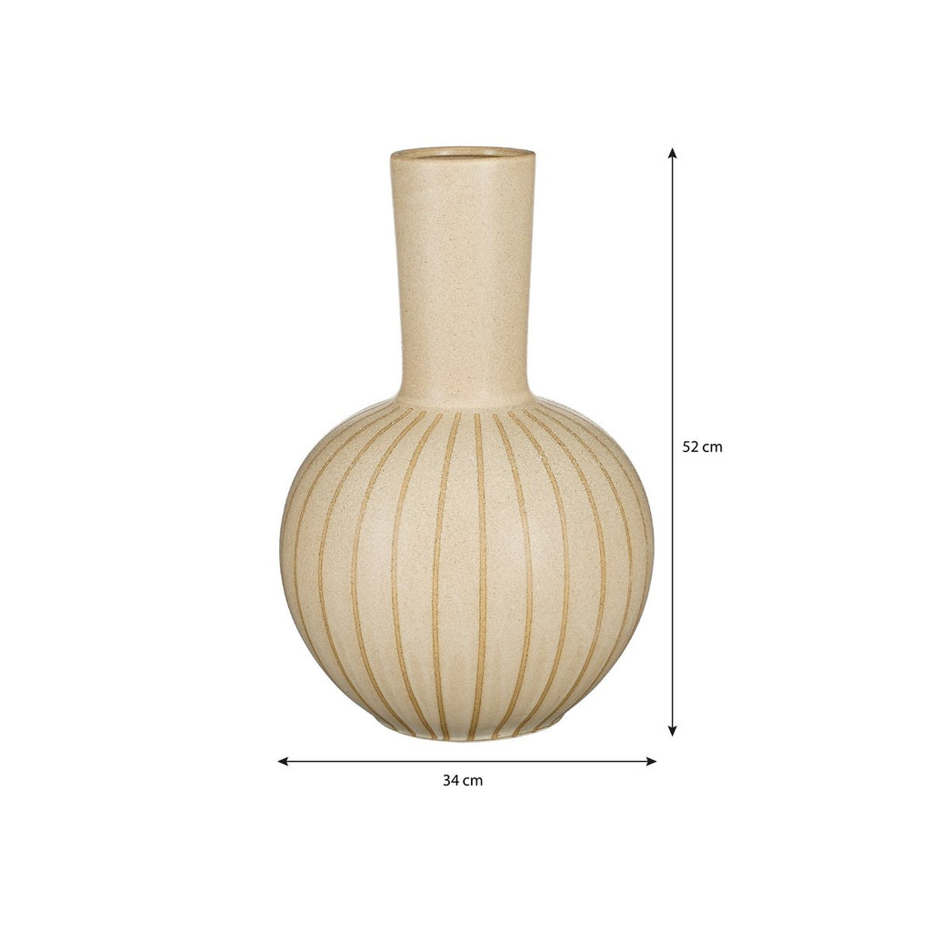 Vaas Holm Stripes Beige 52cm