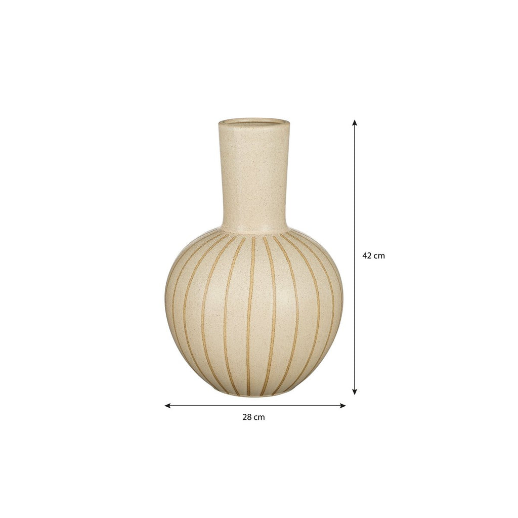 Vaas Holm Stripes Crème 42cm