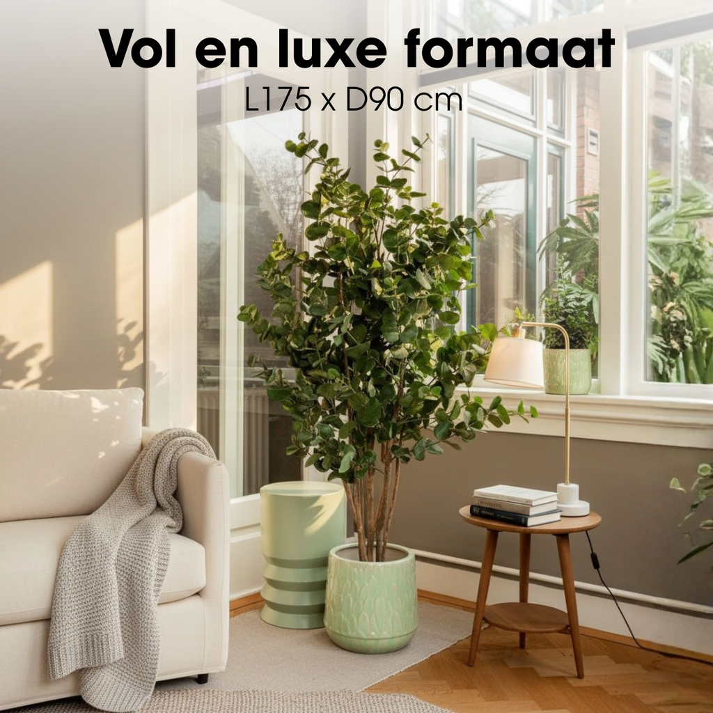 Kunstplant Eucalyptusboom Groen 175cm  - Real Touch