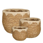 SET - Plantenmanden Joella Beige