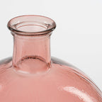 Vaas Fles Firenza Lichtroze 42cm