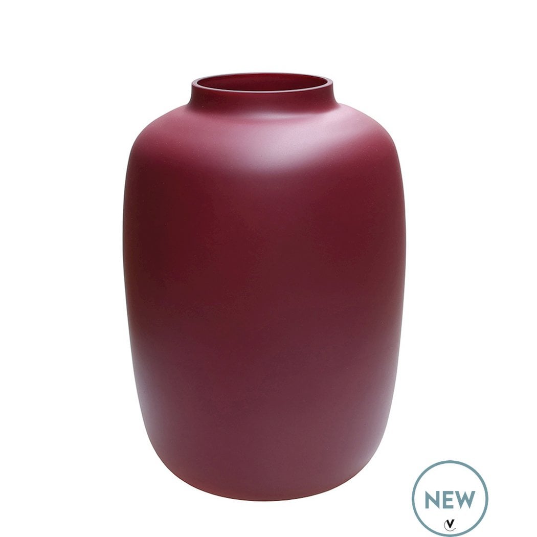 Vase Arctic Violet Matte