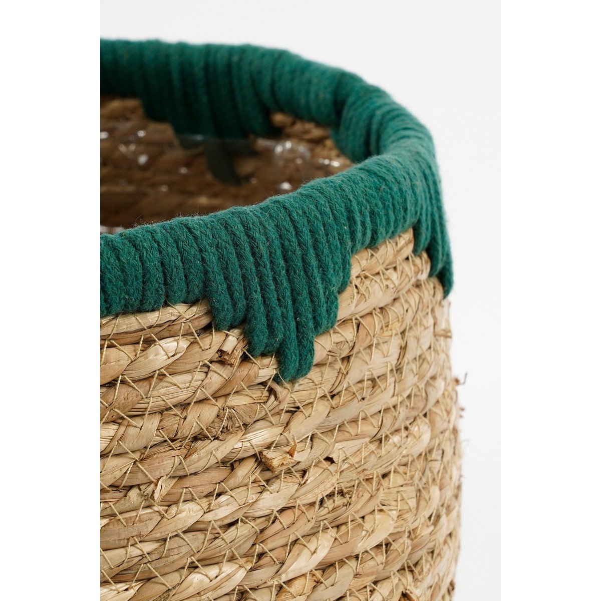 SET - Plantenmanden Joella Groen