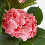 Kunstplant Hydrangea Roze 40cm