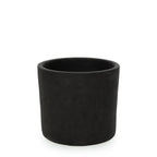 Plantenpot Bali Zwart Naturel - Maat S