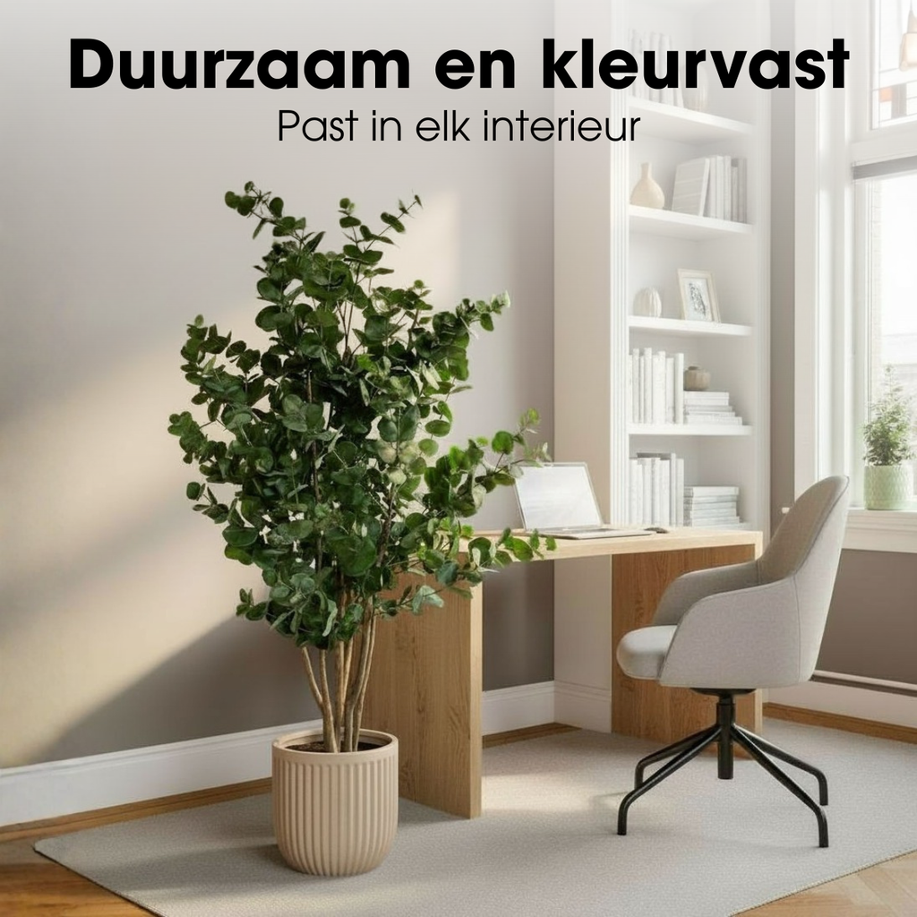 Kunstplant Eucalyptusboom Groen 175cm  - Real Touch