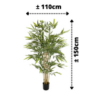 Bamboe Kunstplant 150cm