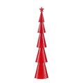 Decoratieve kerstboom  Rood
