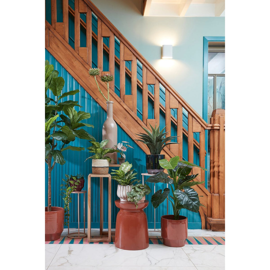 SET - Plantenmanden Damian Wit