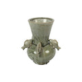Countryfield Vaas Vissen groen H24,5cm