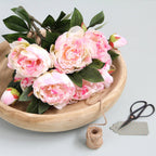 Boeket Peony Lichtroze