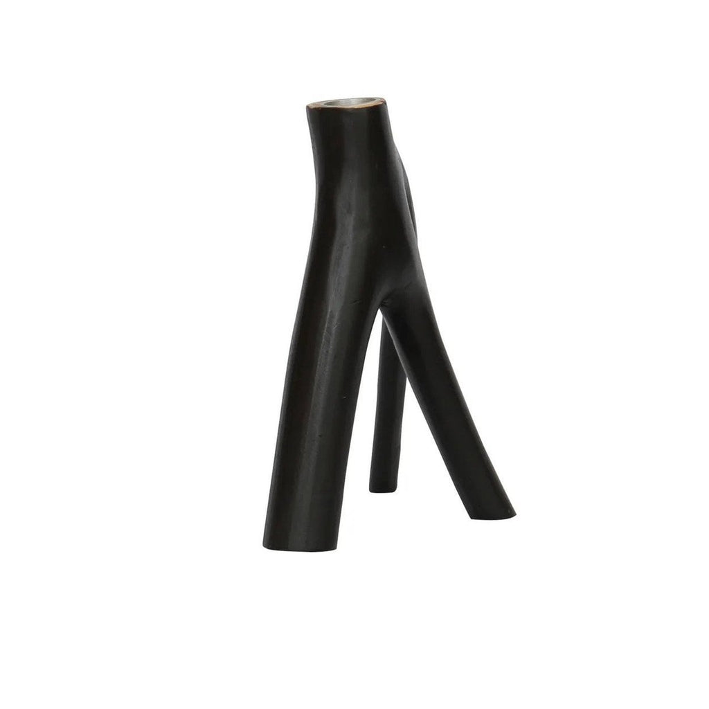 The Triple Twig Candle Holder - Zwart