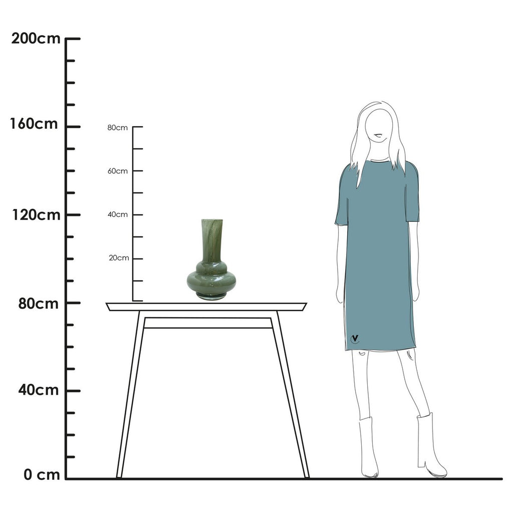 Vase - Bolombo Elite green