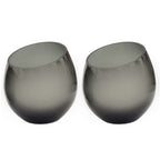 Waxinelichthouder - Moho grey (set van 2 stuks)