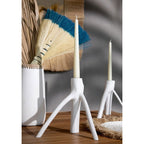 The Triple Twig Candle Holder - Wit