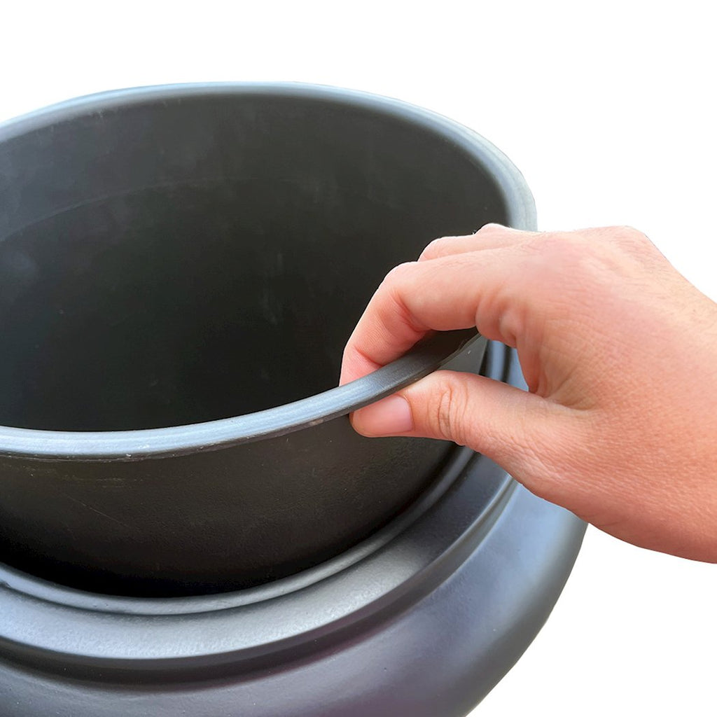 Plantenpot Hobro Zwart