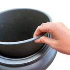 Plantenpot Hobro Zwart